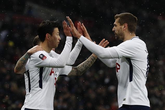  孙兴慜梅开二度热刺主场力克阿森纳迎三连胜