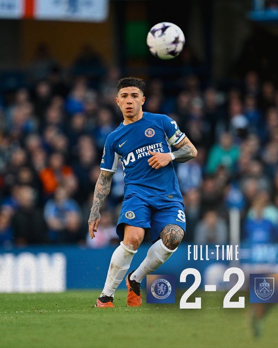  帕尔默处子球切尔西惊险战平伯恩利